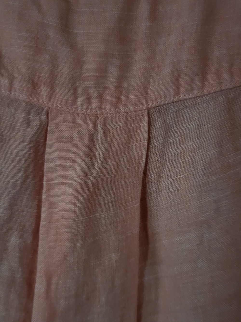 Christian Siriano Linen Pink Button Up Sleeveless Top L - Picture 9 of 9